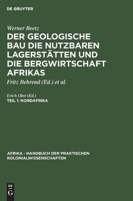 Nordafrika (Hardback) Afrika - Handbuch Der Praktischen Kolonialwissenschaften