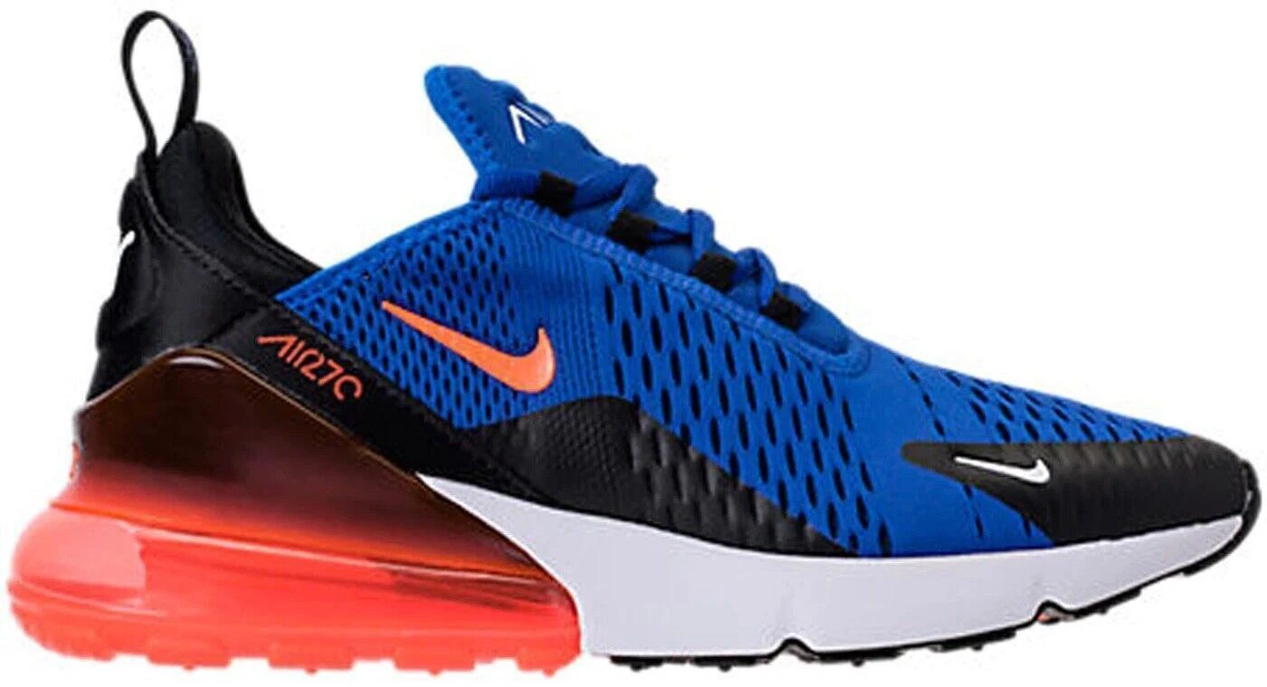 Nike Air Max 270 Hyper Royal Blye And Crimson Mens Size 10 Like New Nike Air Max 270 Men main image 4
