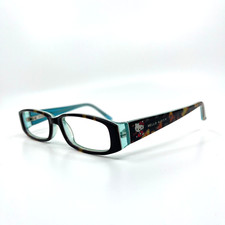 Hello Kitty Eyeglasses Frame HK 218-1 48/15/125 Tortoise Blue Kids Youth H6485
