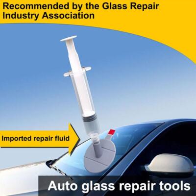  Windshield Repair Kit Fix Glass Chip Crack Car Windscreen Window Scree