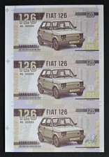 Fiat 126p "Maluch" (2023) - MG0000 - rare sheet - Matej Gabris
