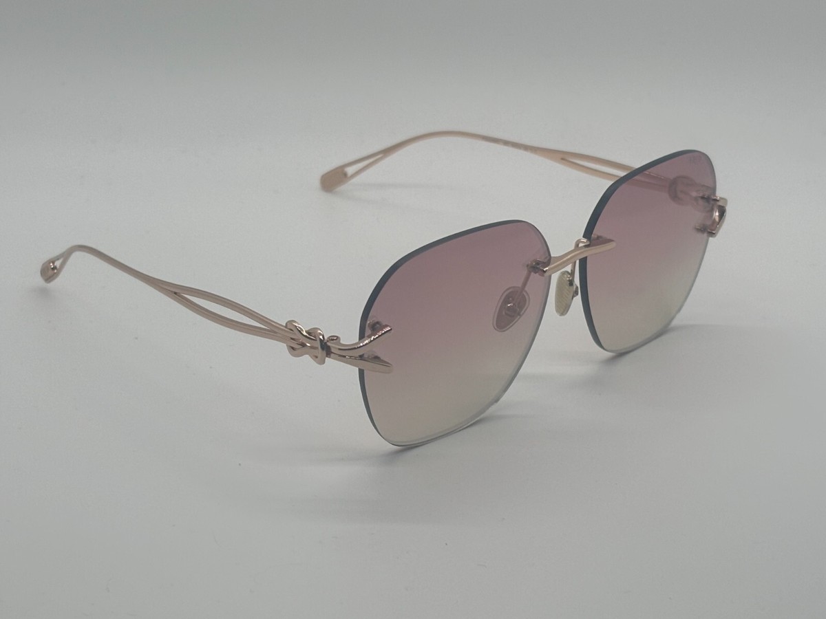 New Fred Sunglasses FG 400059U 33Z Rose Gold Sunglasses 58-14