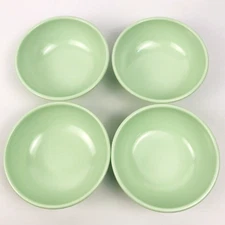 VTG Arrowhead Melamine Melmac ENV-700 5" Salad Cereal Bowl Set of 4 Light Green