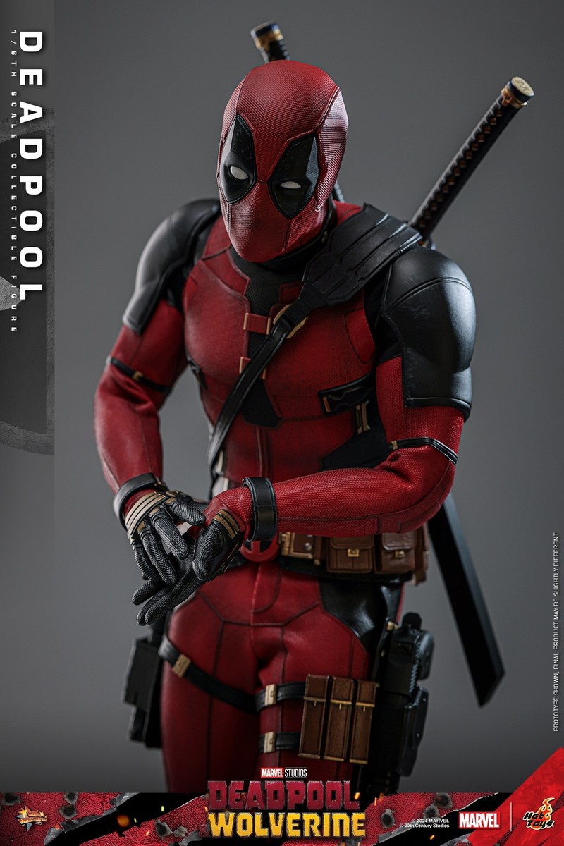 HotToys HT 1/6 MMS746B Deadpool and Wolverine Collection HotToys HT 1/6 MMS746B Deadpool and Wolverine Collection