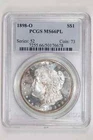 1898-O MORGAN DOLLAR PCGS MS66 PL - FLASHY & VERY PQ!