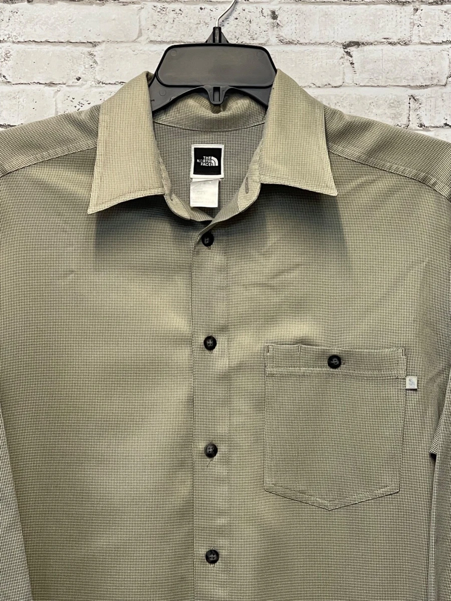 The North Face Button Down Shirt Men s Size Large 100 Polyester