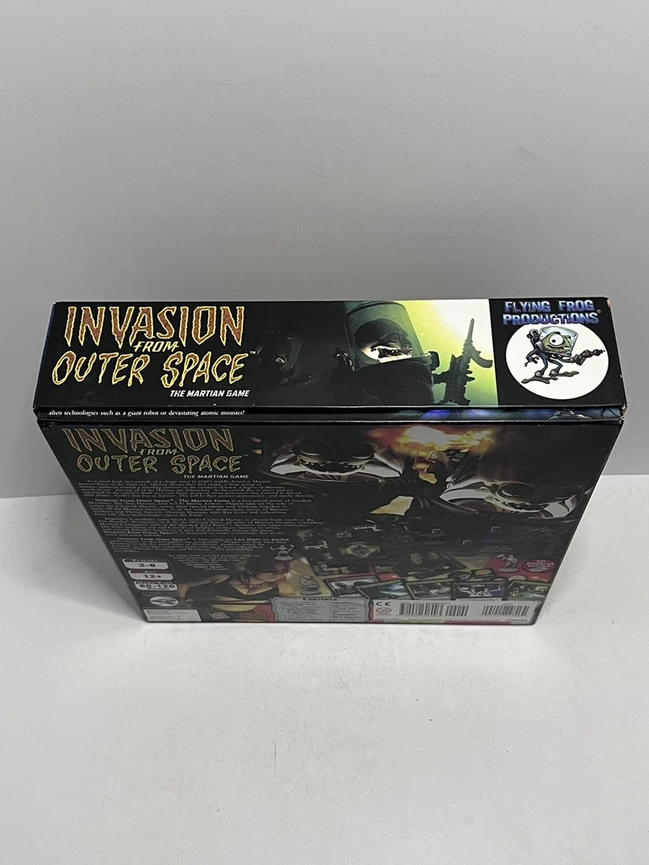 Invasion From Outer Space: The Martian Board Game Flying Frog 2010 - Open Box - Image 3 of 4