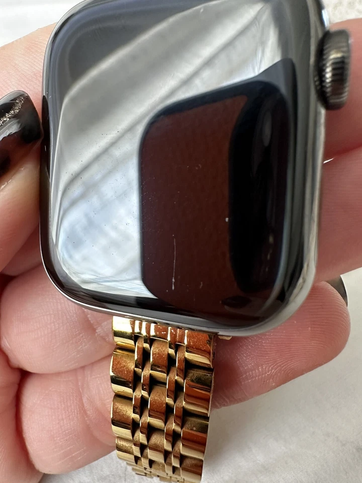 Apple Watch Séries 9 41mm Acier Inoxydable - Photo 3/4