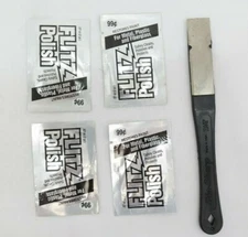 Flitz Knife Restoration Mini Kit w/ Diamond Sharpener TF