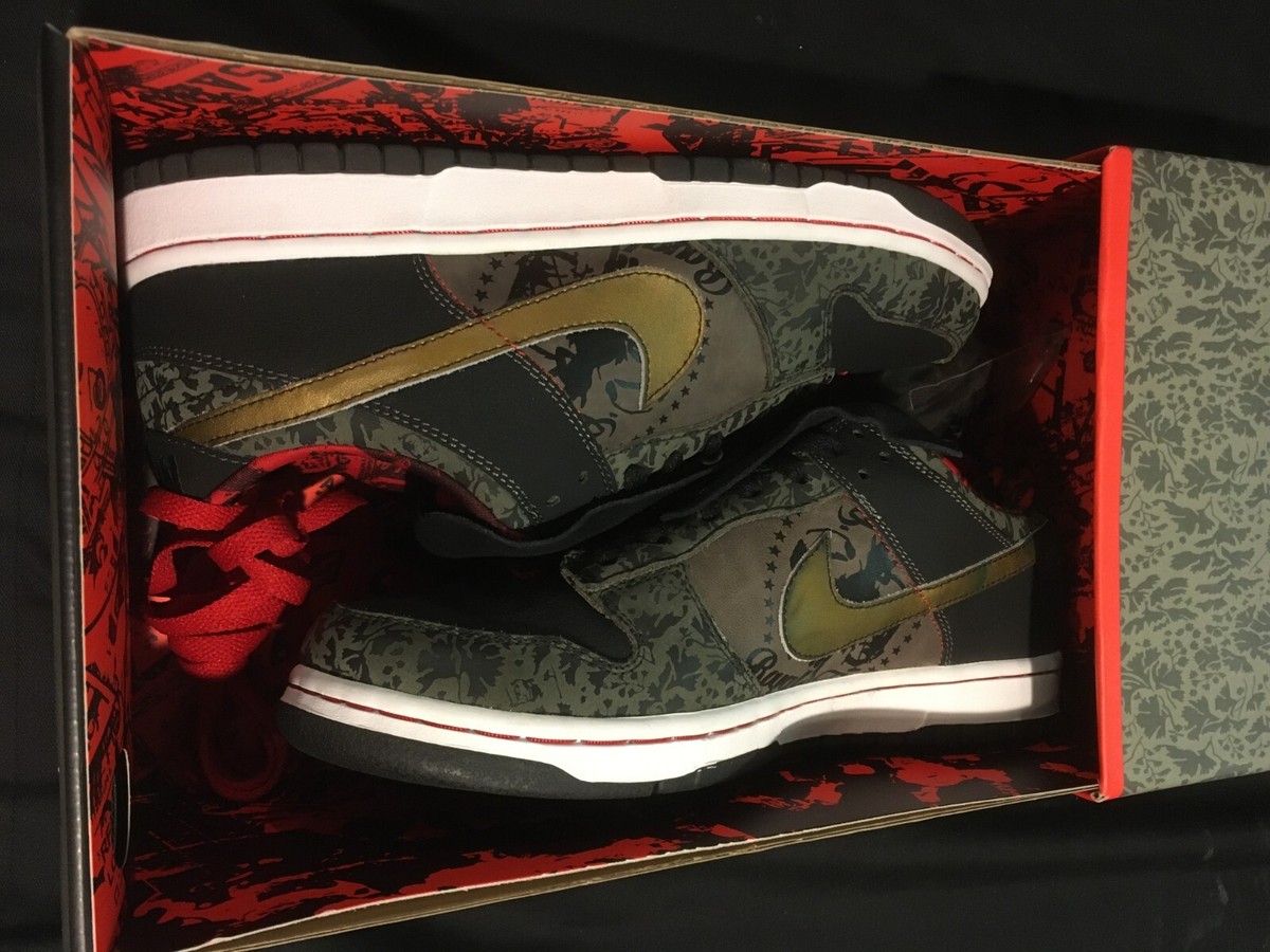 NIB Nike Dunk Low Premium SB Sz 10 SBTG Sabotage 313170-201