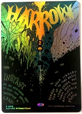 MTG Harrow RAINBOW FOIL Secret Lair Drop 2016 NM