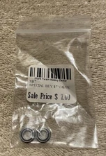 3/16 x 5/16 Black Seal Flanged BALL BEARING 2pcs CRC/Associated/Bolink/Trinity