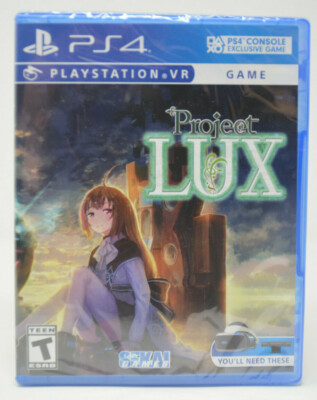 Project Lux Sony Playstation VR New Limited Run Games PS4 Sealed LR-VR06 