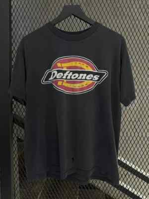 Vintage 1990s Deftones Dickies Logo Unisex Tshirt Reprint