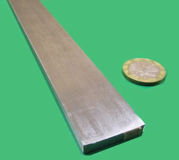 Barras endurecidas de acero de aleación 4140/4142, 3/16" x 1,0" de ancho x 36" de largo Foto 4 de 4