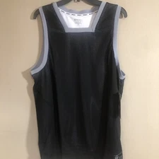 New Mens And1 Size Large Sleeveless Tank Muscle Tee Basketball Jersey Mesh Shirt