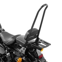 Sissy Bar + GepäCkträGer Abnehmbar Csxl FüR Harley Sportster 883 Low 04-10 Sw
