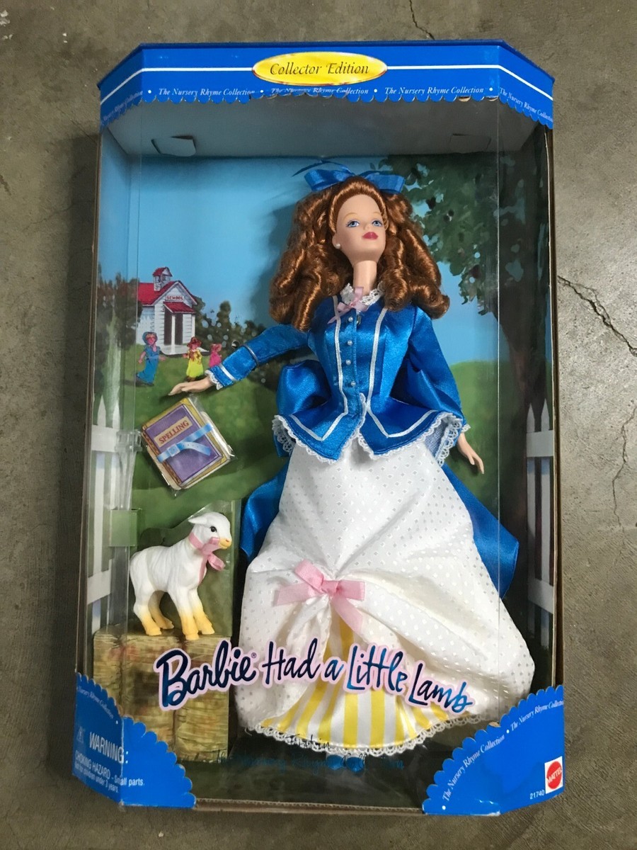 Barbie Had A Little Lamb Doll Collector Edition Mattel 21740