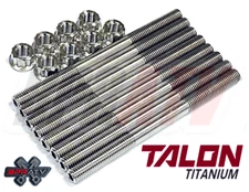 Brute Force Teryx 650 750 Cylinder Head Studs TITANIUM Stud Bolt Nut Kit Set