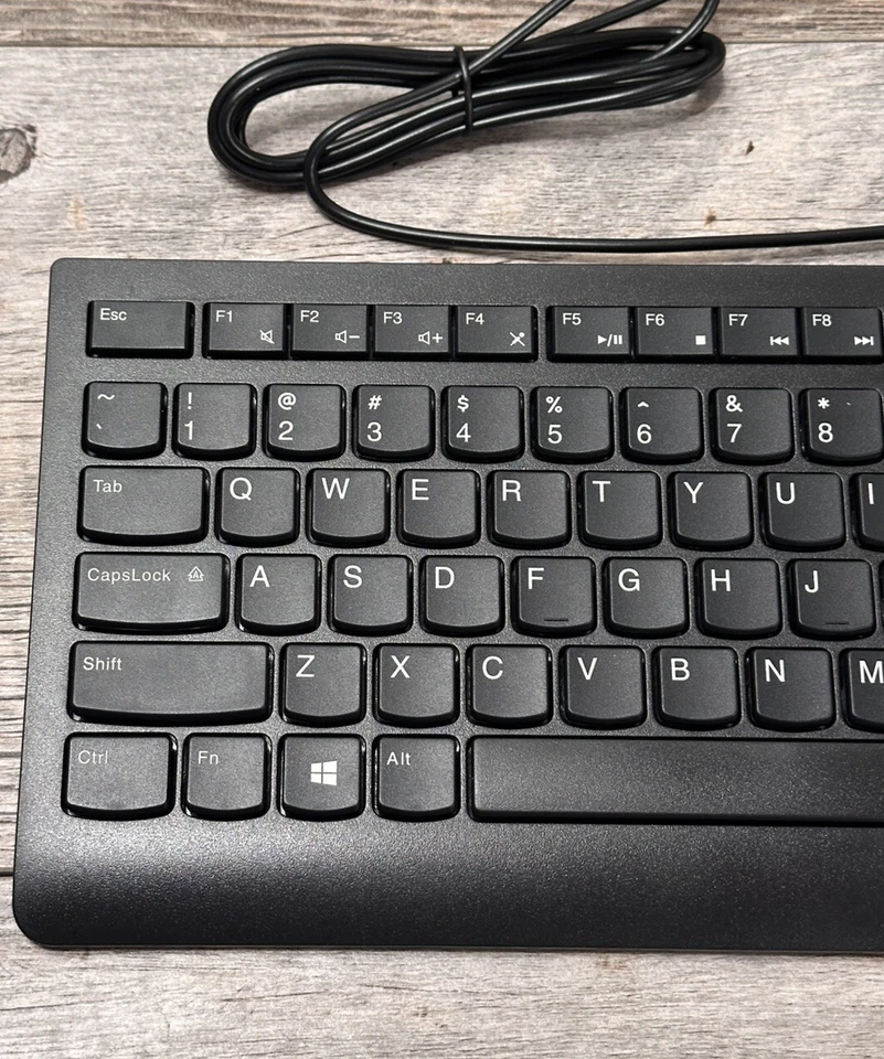 5x Lenovo Calliope Wired USB PC Computer Keyboard Black EKB-536A Lot New In Box - Image 3 of 4