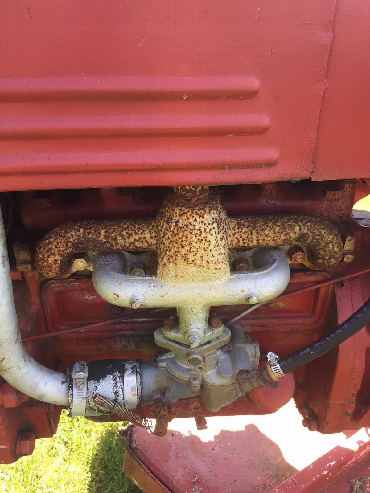 IH Farmall Cub Exhaust Manifold eBay