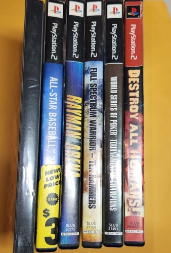 PS2 Game Lot Bundle Tested (5 Total) All Star Baseball , Rayman Arena - Picture 2 of 9