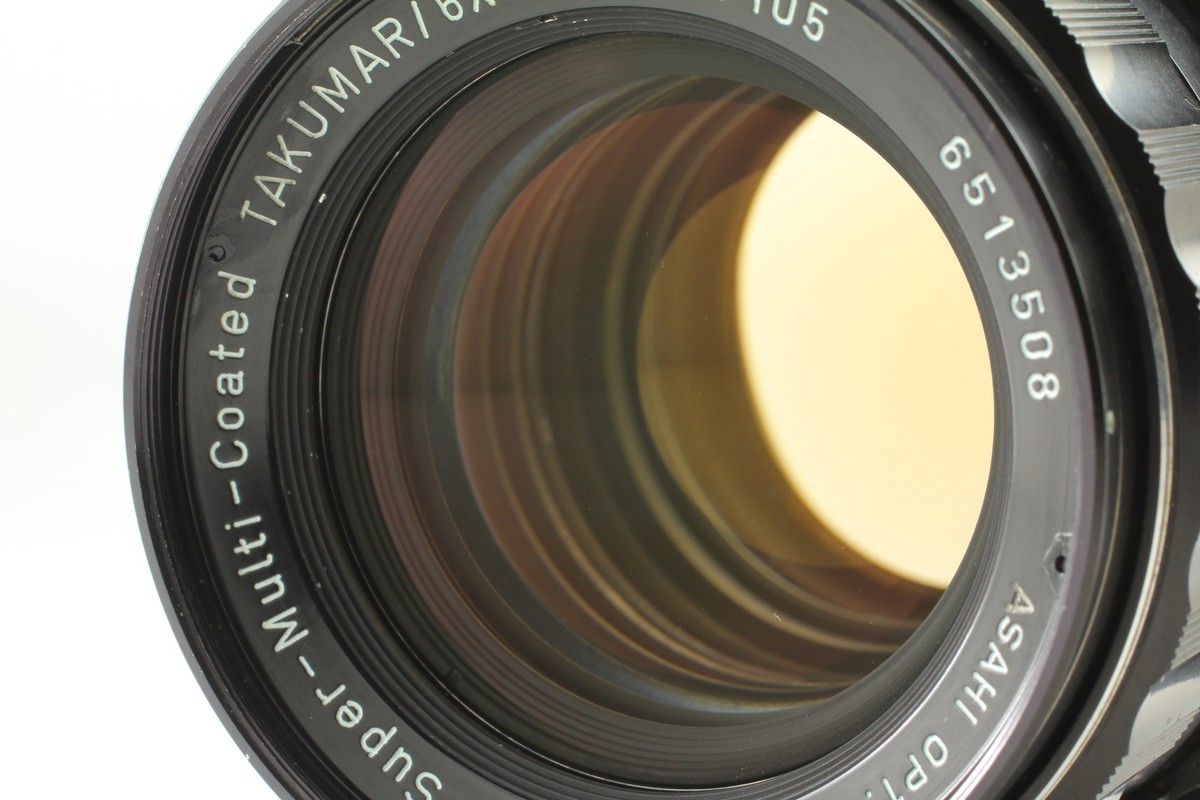 Exc+5】 Pentax SMC Takumar 6x7 105mm f2.4 Standard MF Lens Exc+5】 Pentax SMC Takumar 6x7 105mm f2.4 Standard MF Lens