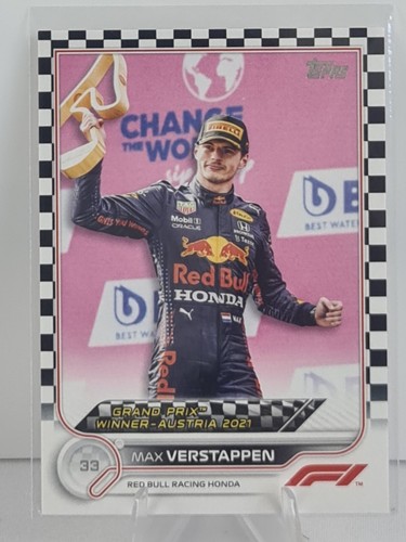 Topps F1 Flaggschiff schwarz-weiß kariert 2022 Wählen Sie Ihre Karte 1-200 verfügbar - Bild 160 von 201
