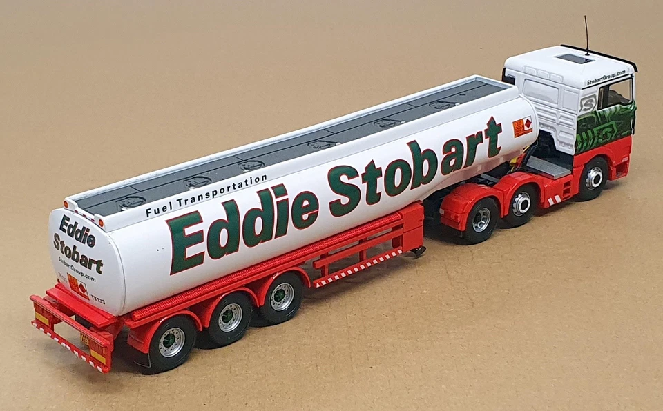Camión cisterna de combustible Corgi escala 1/50 CC15207 - MAN TG-X (XL) - Eddie Stobart Ltd Foto 2 de 4