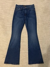 MOTHER  woman's medium wash LIL'  weekender denim jeans, SZ 27 Petite, BNWT*