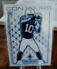 Adonai Mitchell #CON-AML Prices | 2024 Panini Phoenix Contours