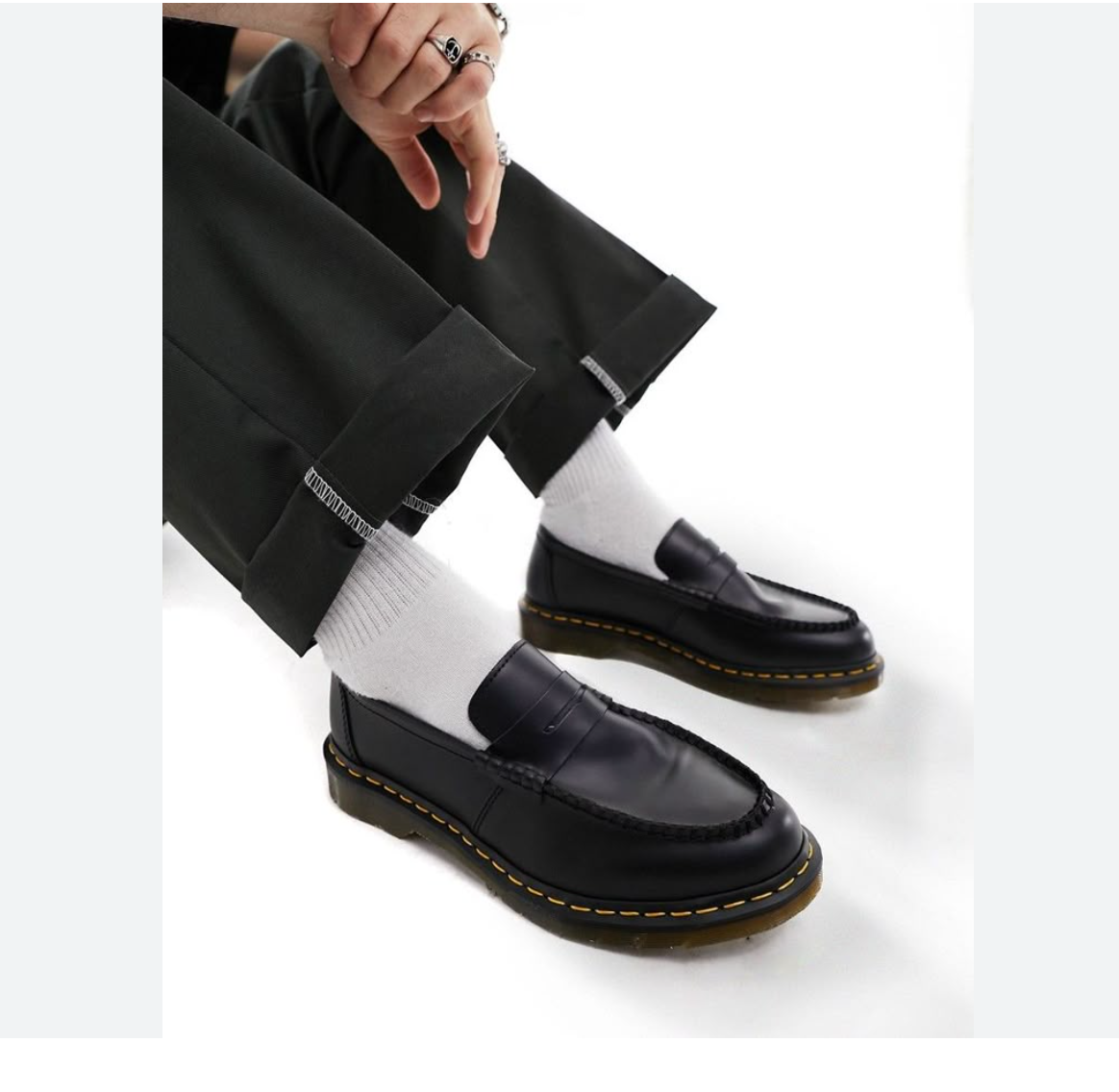 DR. MARTENS Penton Smooth Leather Penny Loafer MSRP $195 | eBay