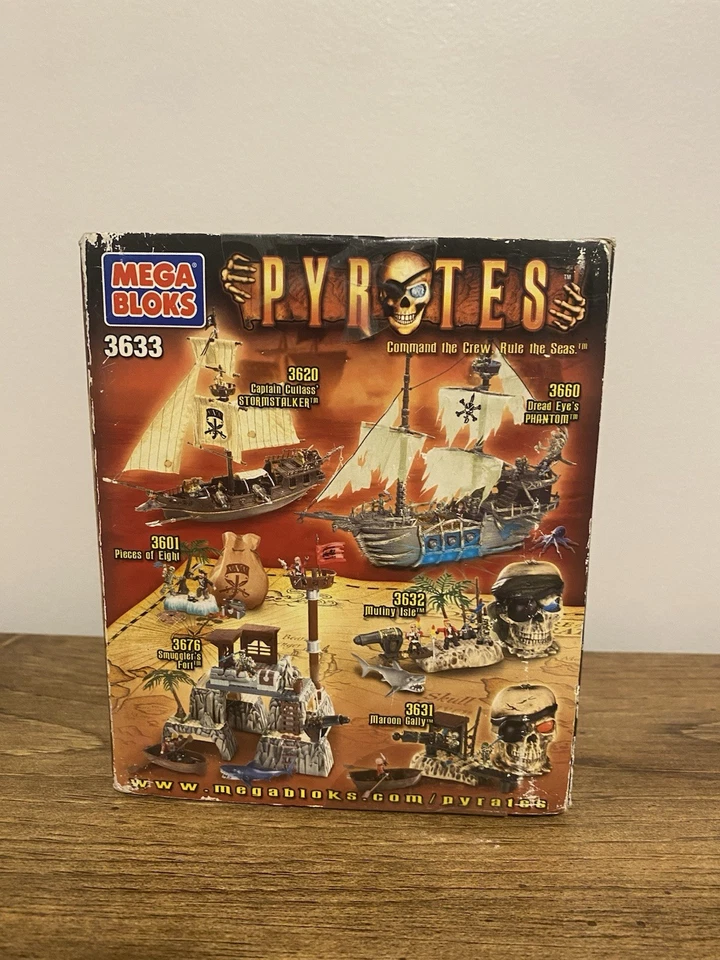 JUEGO FIGURAS PIRATAS MEGA BLOKS 3633 TEMA PIRATA Foto 3 de 4