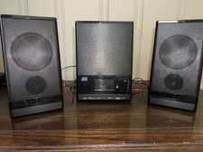 ONN ONA13AV503 Cd Player Mini Bluetooth Stereo System, No Remote. Tested