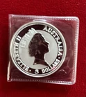 Australian Kookaburra- 1 Oz. - Silver Round-1991 - .999 Silver