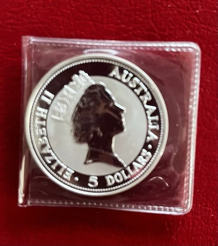 Australian Kookaburra- 1 Oz. - Silver Round-1991 - .999 Silver