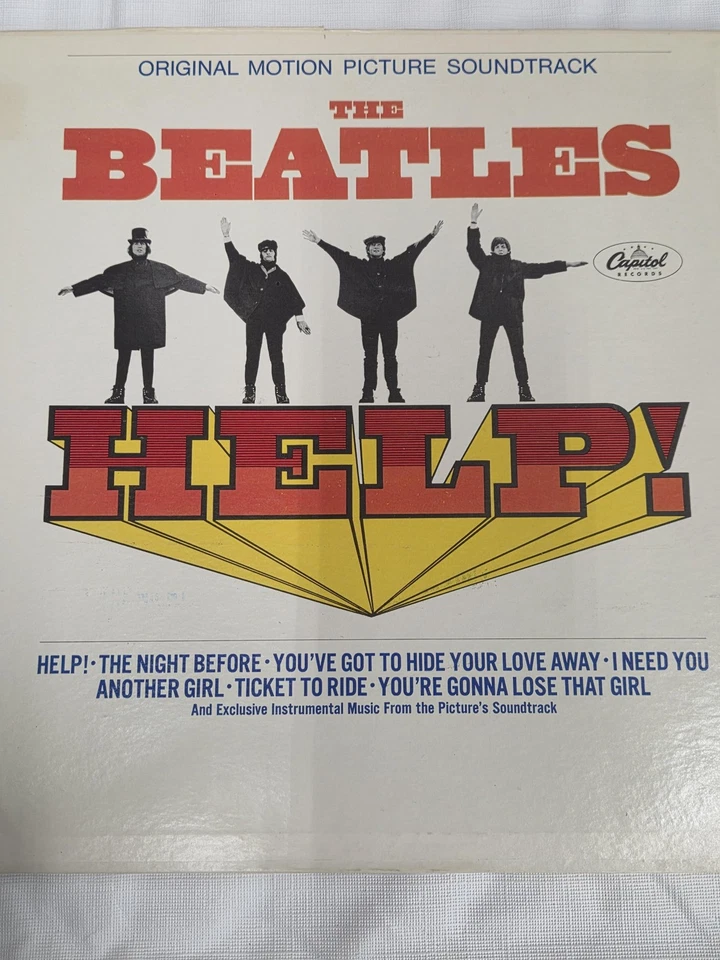 Vintage Beatles Help Original Motion Picture Soundtrack Capitol LP Mono MAS-2386 - Image 2 of 4
