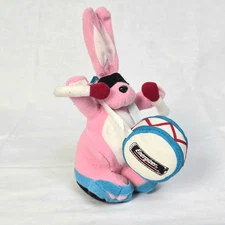 Energizer Bunny Plush 10" Drum Mascot Pink Blue 1997 Promo