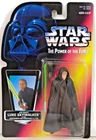 1996 Kenner Star Wars, The Power of the Force: JEDI KNIGHT LUKE Red Card MOC