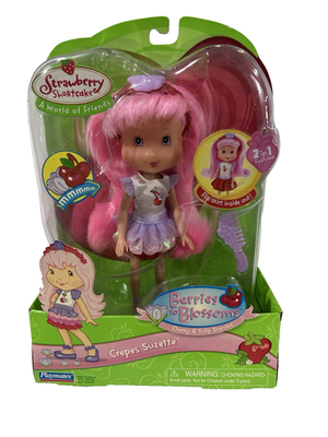 2006 Strawberry Shortcake Crepe Suzette Doll Playmates Scented