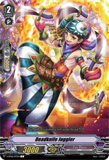 Vanguard TCG card V-BT06/077EN C Deadknife Juggler Phantasmal Steed Restoration