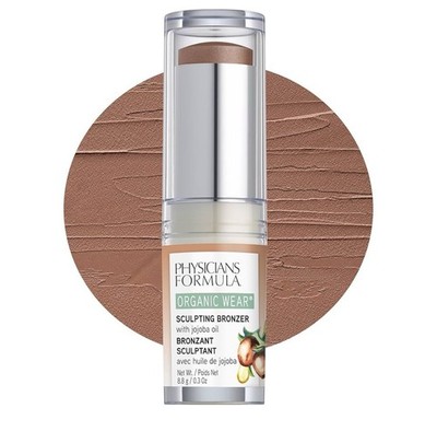 Physicians Formula Organic Wear All Natural Sculpting Face Bronzer Stick Mocha