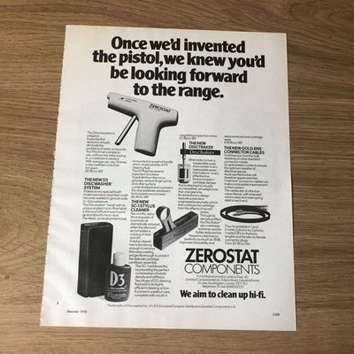 GRAM135 MAGAZINWERBUNG 11X8 ZEROSTAT D3 SPÜLMASCHINENANLAGE