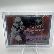 2021 Leaf Metal Osirus Mitchell State Pride Silver  Mojo Auto #/30 Mississippi