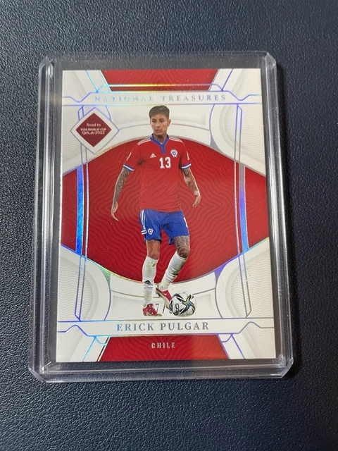 2022 Panini National Treasures Erick Pulgar FIFA World Cup Chile /99 Chile