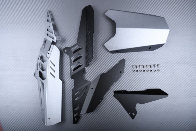 Garde-boue arrière Yamaha YZF R3 en aluminium titane brossé de haute précision