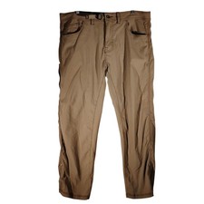 Prana Zion pants mens 38x30 beige nylon stretch straight leg M41173009