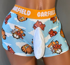 FUN CARTOON BOYSHORTS LOUNGE SISSY POUCH PANTIES XDRESS MEN TRANS 34-46 L .