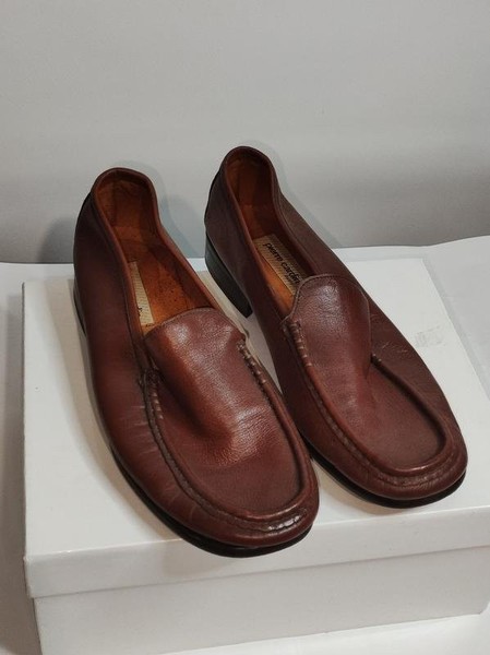 Women Pierre Cardin Heels Brown Leather 41