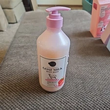 Aekyung Shower Mate  Goat Milk Body Wash Strawberry Scent 27 oz New With Tag